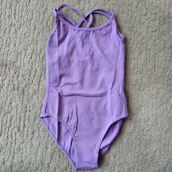 Little Girl’s Lavender Strappy Camisole Leotard – NWT – Daydance - Picture 2 of 8